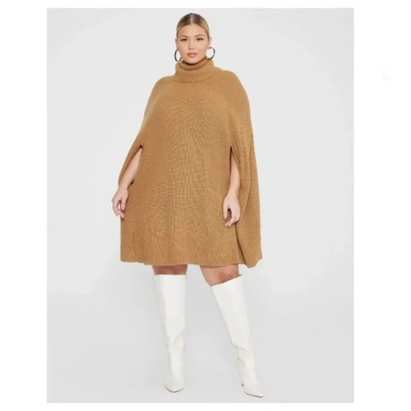 FASHION 2 FIGURE Annalise Cape Sweater Dress Size 1X - Picture 1 of 10